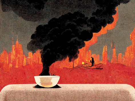 I’ll Drink Tea as the World Burns