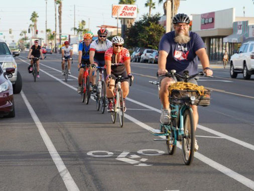 San Diego Bike Lanes in Car-centric America